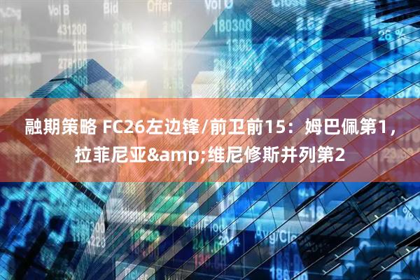 融期策略 FC26左边锋/前卫前15：姆巴佩第1，拉菲尼亚&维尼修斯并列第2