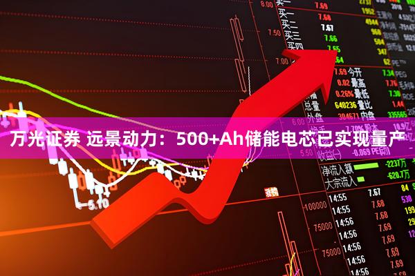 万光证券 远景动力：500+Ah储能电芯已实现量产