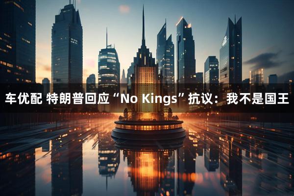 车优配 特朗普回应“No Kings”抗议：我不是国王